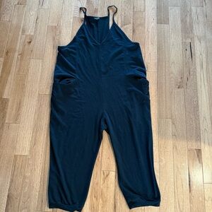 Black Sleeveless Jumpsuit